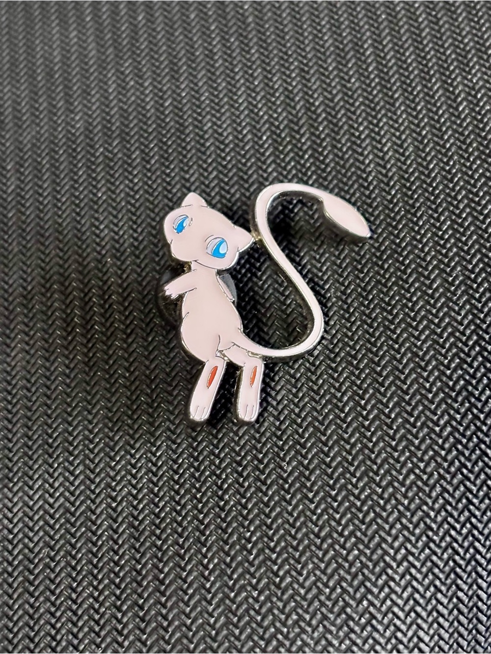 Pokemon Mew Enamel Pin - White, Blue, Pink